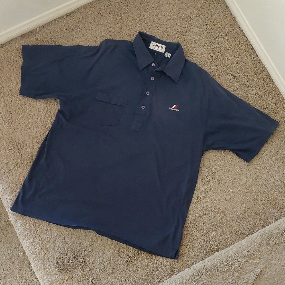 Men's Bayliner Navy Polo Shirt